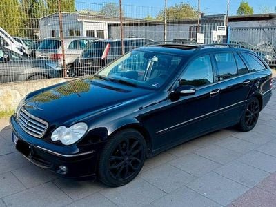 Usata Mercedes C180 143 CV (105 kW) 2005 Nero Station wagon