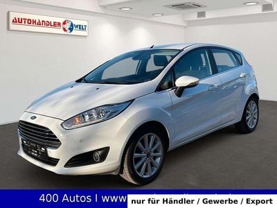 Gebraucht Ford Fiesta Titanium 101 PS (74 kW) 2017 Weiß Limousine