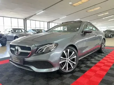 Second-hand Mercedes E200 184 CP (135 kW) 2019 Argintiu Coupe
