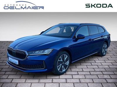 Neu Skoda Superb Selection 150 PS (110 kW) 2025 Blau Kombi