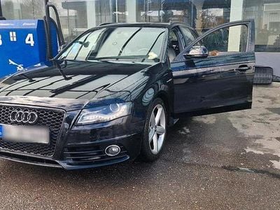 Schwarz Gebraucht 2009 Audi A4 S-Line Limousine | 5.400 € (Fairer Preis)