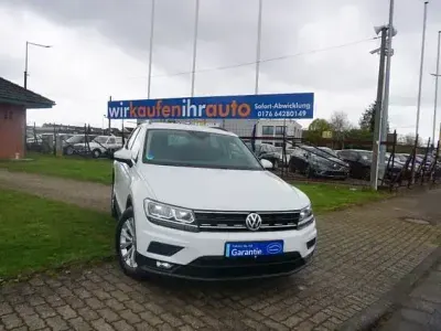 Gebraucht VW Tiguan Comfortline 125 PS (91 kW) 2018 Weiß SUV
