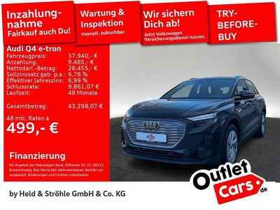 Gebraucht Audi Q4 e-tron Sport 194 kW (265 PS) 2024 Mythosschwarz metallic SUV