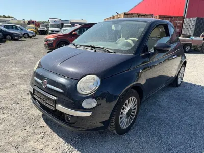 Gebraucht Fiat 500 Lounge 69 PS (50 kW) 2012 Blau Kleinwagen