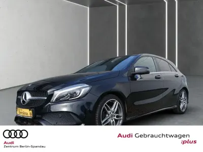 Gebraucht Mercedes A180 AMG line 122 PS (89 kW) 2017 Schwarz Limousine