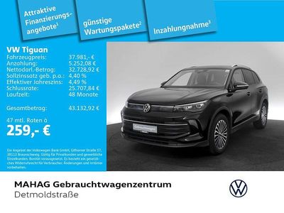 Schwarz Gebraucht 2025 VW Tiguan Goal SUV | 37.981 € (Guter Preis)