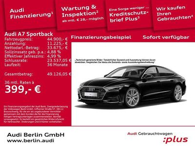 Gebraucht Audi A7 Sport 286 PS (210 kW) 2021 Mythosschwarz metallic Limousine