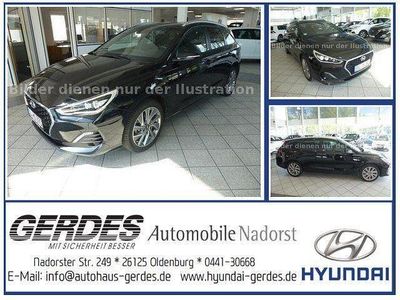 Gebraucht Hyundai i30 Passion 110 PS (80 kW) 2018 Schwarz metallic Kombi