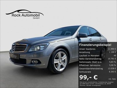 Silber Gebraucht 2009 Mercedes C230 Limousine | 11.990 €