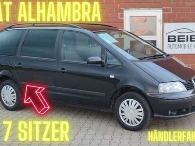 gebraucht Seat Alhambra Kids 1.8 20V Turbo 7-Sitzer Klimaaut