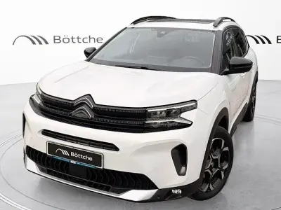 Gebraucht Citroën C5 Aircross Start 131 PS (96 kW) 2023 Lack weiss banquise/typ aussenverkleidung spiegel flach standard SUV