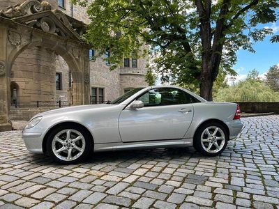 Gebraucht Mercedes SLK200 163 PS (119 kW) 2000 Grau Cabrio