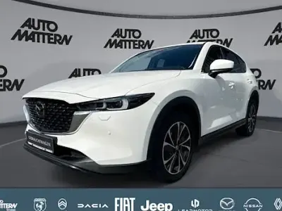 Gebraucht Mazda CX-5 Sports-Line 194 PS (142 kW) 2022 Snowflake white pearl (metallic) SUV