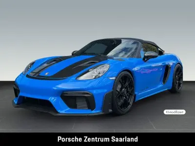 Neu Porsche 718 Spyder RS 500 PS (367 kW) 2025 Blau Cabrio