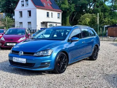 Gebraucht VW Golf VII Highline 140 PS (102 kW) 2014 Blau Kombi