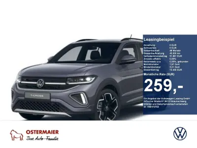 Ny VW T-Cross R-line 116 HK (85 kW) 2025 Grå SUV