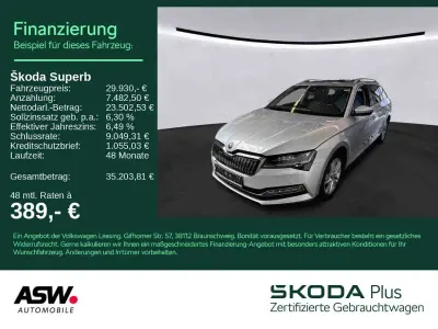Brugt Skoda Superb LAURIN & KLEMENT 218 HK (160 kW) 2023 Sølv Stationcar