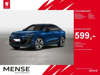 Gebraucht Audi Q6 Sportback e-tron S-Line 225 kW (306 PS) 2025 Ascariblau SUV