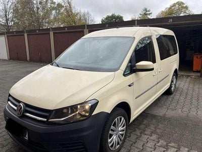 Gebraucht VW Caddy Maxi Trendline 102 PS (75 kW) 2016 Gelb Van / Kleinbus