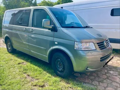 Gebraucht VW Multivan 131 PS (96 kW) 2003 Grün Van / Kleinbus