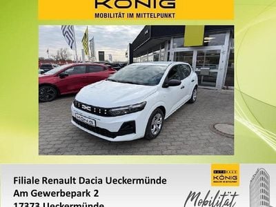 Neu Dacia Sandero Essentiel 67 PS (49 kW) 2026 Weiß Limousine