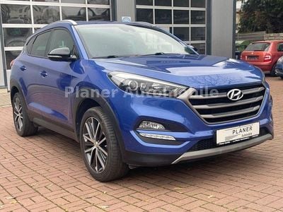 Gebraucht Hyundai Tucson Passion 132 PS (97 kW) 2018 Fifa blue/champion blue SUV