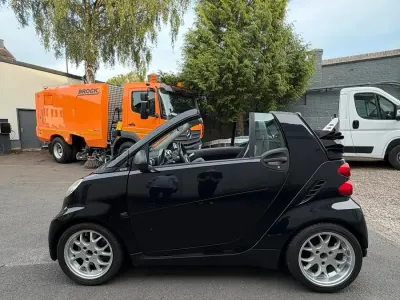 Gebraucht Smart ForTwo Cabrio Brabus 71 PS (52 kW) 2007 Schwarz Cabrio
