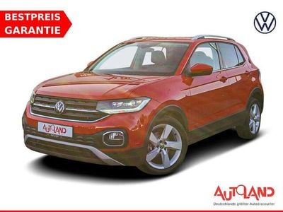 Gebraucht VW T-Cross Style 150 PS (110 kW) 2021 Rot SUV