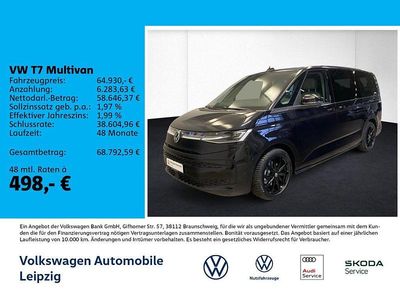 Second-hand VW Multivan Goal 150 CP (110 kW) 2026 Negru Monovolum