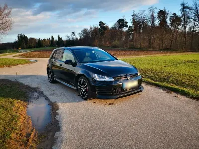Usata VW Golf VII GTD 184 CV (135 kW) 2015 Nero Berlina