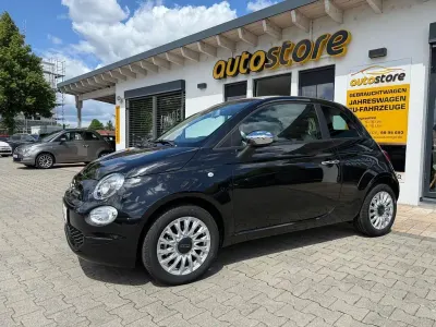 Gebraucht Fiat 500C Basis 71 PS (52 kW) 2023 Gelato weiß / verdeck beige Cabrio