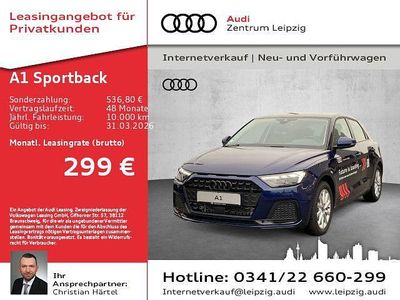 Gebraucht Audi A1 Sportback Advanced Plus 116 PS (85 kW) 2025 Blau Kleinwagen