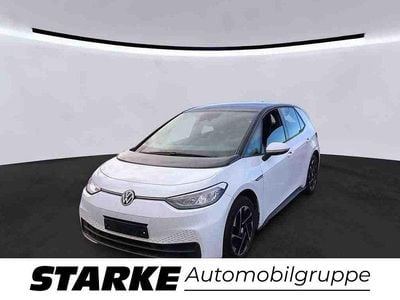 Gebraucht VW ID.3 Pro 150 kW (204 PS) 2022 Weiß (gletscherweiß metallic) Kleinwagen
