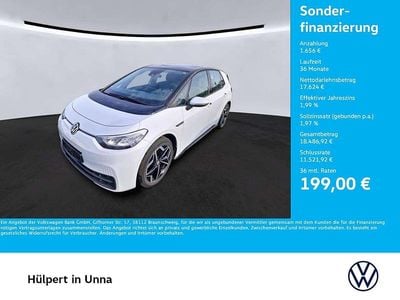 Gebraucht VW ID.3 Pro 106 kW (145 PS) 2022 Gletscherweiß metallic Kleinwagen