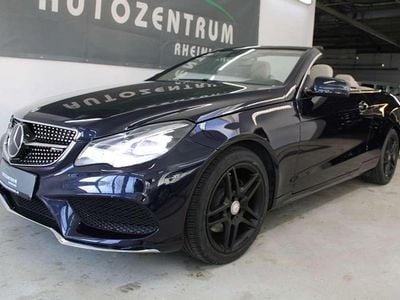 Second-hand Mercedes E400 AMG 333 CP (244 kW) 2014 Albastru Cabrio