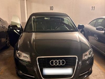 Gebraucht Audi A3 Cabriolet S-Line 160 PS (117 kW) 2010 Schwarz Cabrio