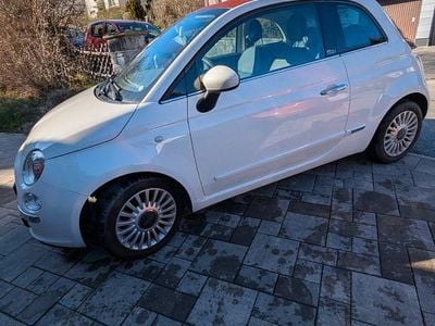 Usata Fiat 500C Lounge 69 CV (50 kW) 2015 Bianco Cabrio