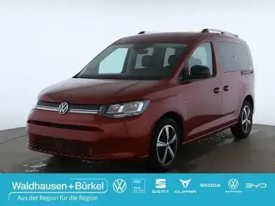 Second-hand VW Caddy Goal 122 CP (89 kW) 2024 Roșu Monovolum