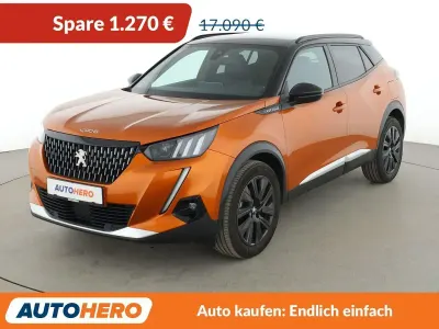 Gebraucht Peugeot 2008 Allure 131 PS (96 kW) 2020 Orange SUV