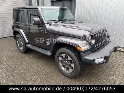 Gebraucht Jeep Wrangler Unlimited Sahara 272 PS (200 kW) 2021 Granite crystal SUV
