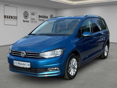 Gebraucht VW Touran Comfortline 110 PS (80 kW) 2016 Caribbean blue metallic Van / Kleinbus