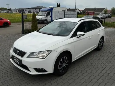 Brugt Seat Leon ST Reference 86 HK (63 kW) 2016 Hvid Stationcar