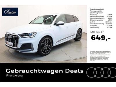 Second-hand Audi Q7 S-Line 286 CP (210 kW) 2022 Alb SUV