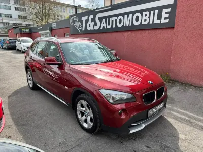 Gebraucht BMW X1 Sport Line 177 PS (130 kW) 2011 Vermilionrot metallic SUV