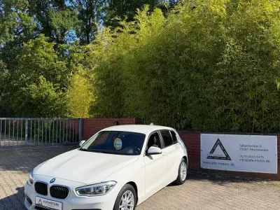 Gebraucht BMW 116 Advantage 109 PS (80 kW) 2017 Weiß Kleinwagen