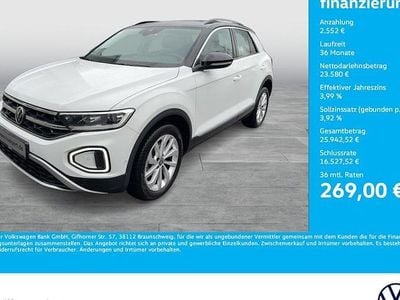 Gebraucht VW T-Roc Beats 150 PS (110 kW) 2023 Weiß SUV