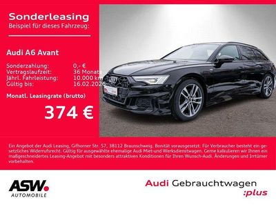 Mythosschwarz metallic Gebraucht 2025 Audi A6 S-Line Kombi | 46.860 € (Guter Preis)