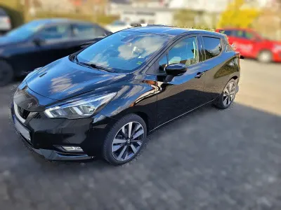 Gebraucht Nissan Micra Tekna 90 PS (66 kW) 2018 Schwarz Kleinwagen