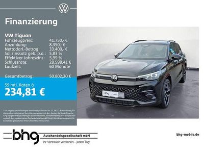 Usata VW Tiguan R-line 193 CV (141 kW) 2025 Nero SUV