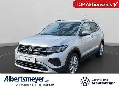 Gebraucht VW T-Cross Life 95 PS (69 kW) 2024 Metallic SUV